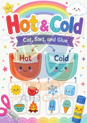 Sorting Mat - Hot or Cold