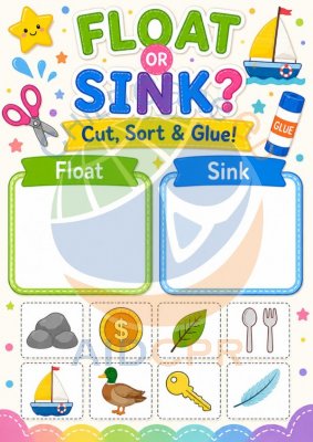 Sorting Mat - Sink or Float