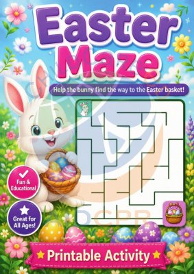 Easter Themed Maze