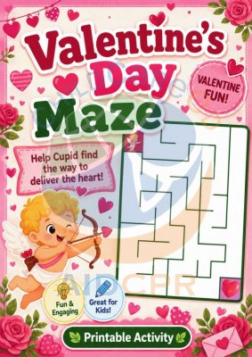 Valentine Themed Maze