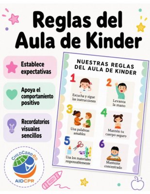 Reglas del Aula de Kinder