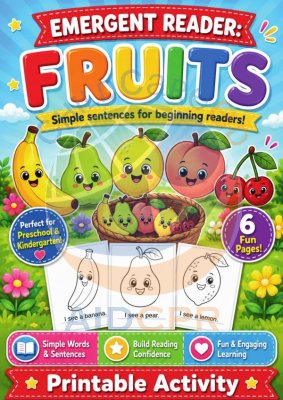 Emergent Readers - Fruits 