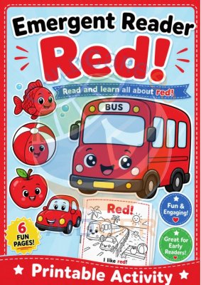 Emergent Readers - Is Red