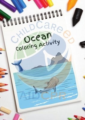 Ocean Coloring Activity