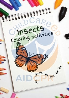 Insects Coloring Activity