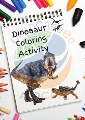 Dinosaur Coloring Activity