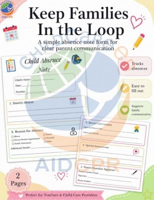 Child Absence Note