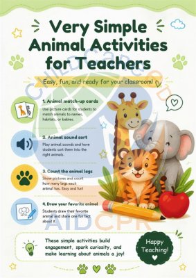 Animals Activities Sheet