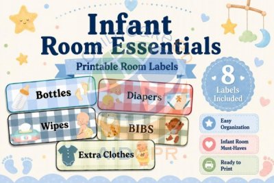 Infant Room Labels