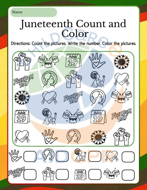 Juneteenth Count and Color