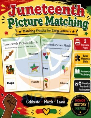 Juneteenth Picture Match