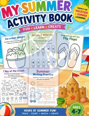 My Summer Activity Book