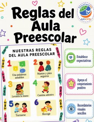Reglas del Aula Preescolar