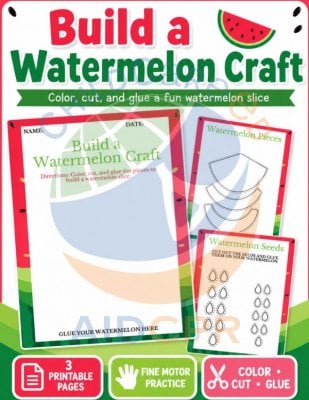 Build a Watermelon Craft