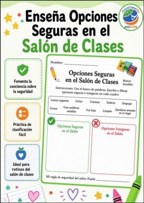 Opciones Seguras en el Sal&oacute;n de Clases