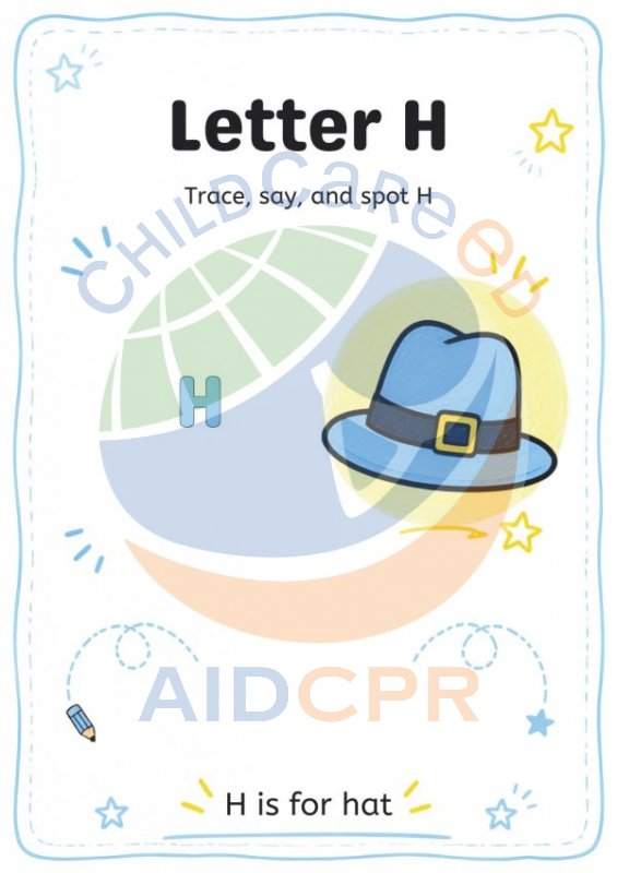 Letter H activity