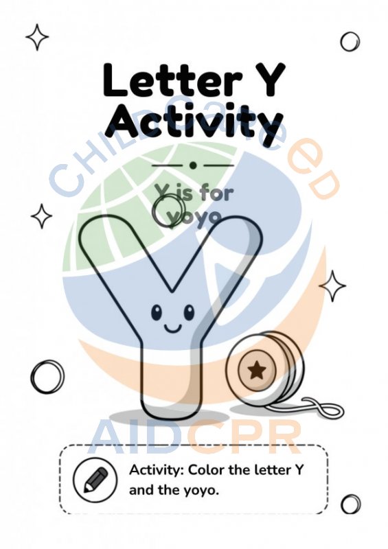 Letter Y Activity