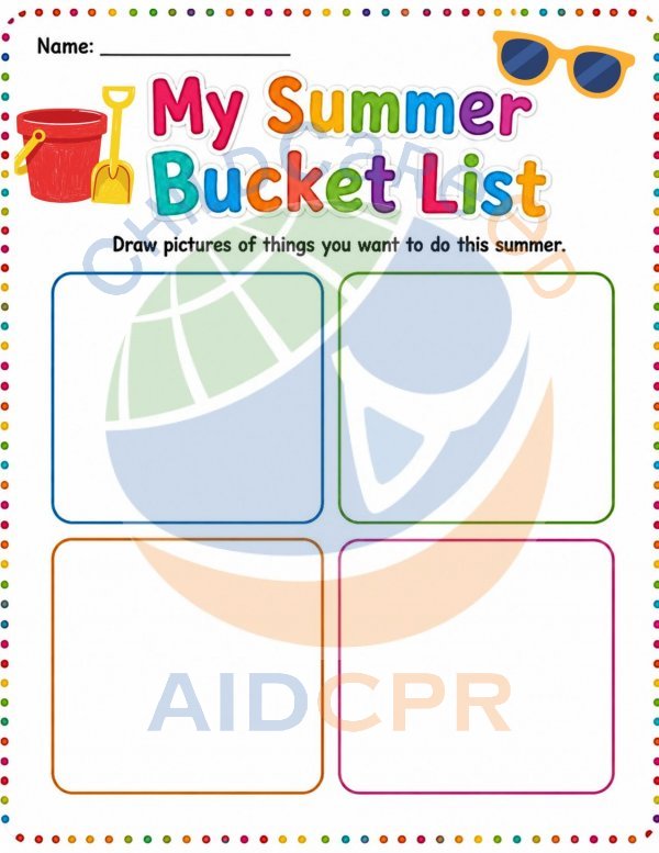 My Summer Bucket List