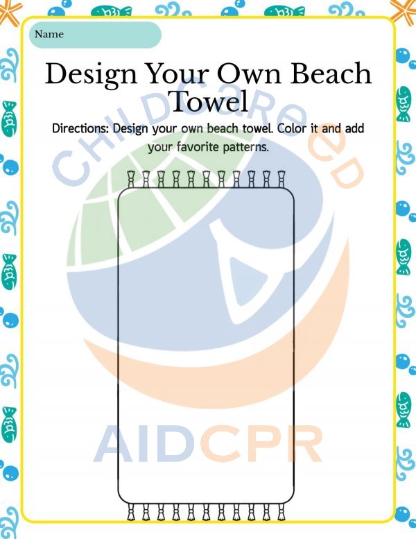 Design Your Own Beach Towel