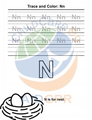 Trace & Color the Alphabet N&ndash;Z | Letter Tracing & Fine Motor Worksheets