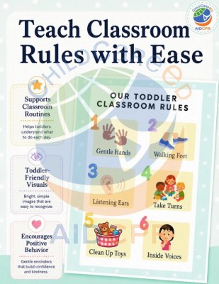 Toddler Classroom Rules Poster