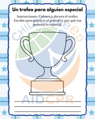 Un Trofeo para Alguien Especial (D&iacute;a del Padre)