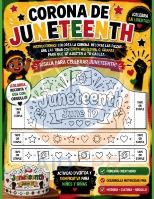Corona de Juneteenth