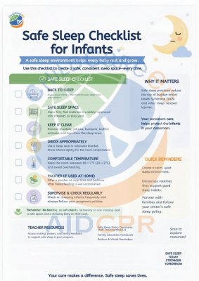 Safe Sleep Checklist for Infants