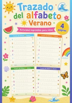 Trazado del Alfabeto: Verano