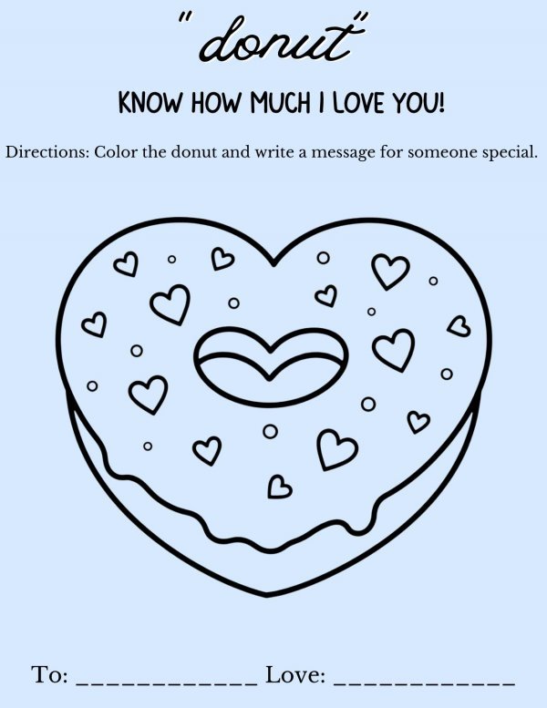 Donut Father&rsquo;s Day Card