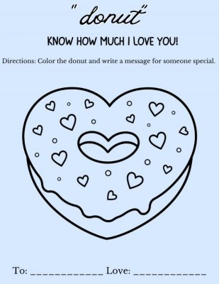 Donut Father&rsquo;s Day Card
