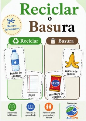 Clasificaci&oacute;n: Reciclar o Basura