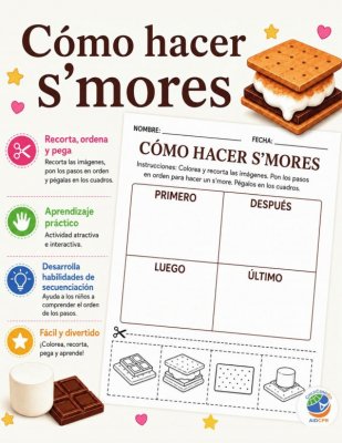 C&oacute;mo Hacer S'mores