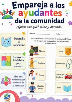 Empareja a los Ayudantes de la Comunidad
