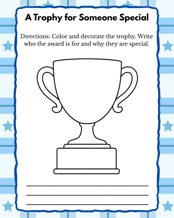 Father&rsquo;s Day Trophy Award