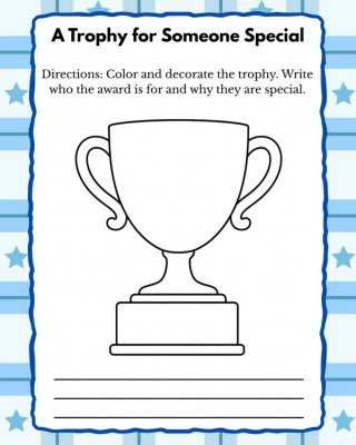 Father&rsquo;s Day Trophy Award