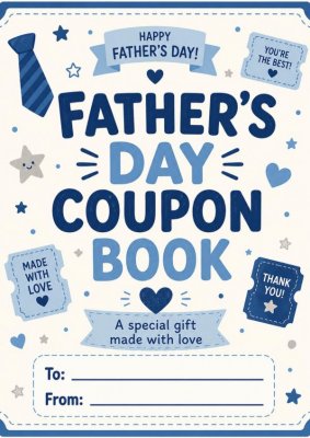 Father&rsquo;s Day Coupon Book