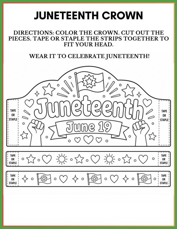 Juneteenth Crown