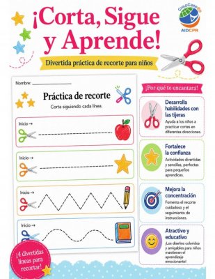 &iexcl;Corta, Sigue y Aprende!