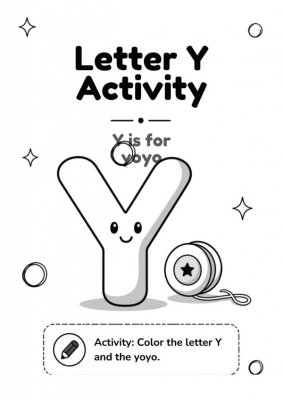 Letter Y Activity
