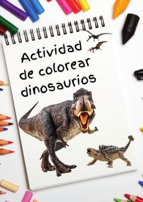 Actividad para Colorear: Dinosaurios