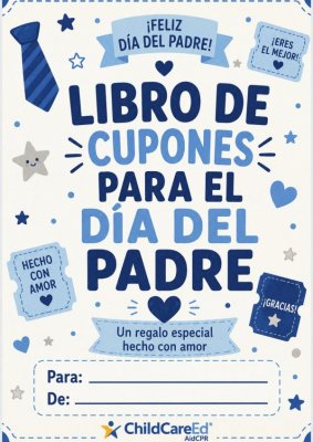 Libro de Cupones para el D&iacute;a del Padre