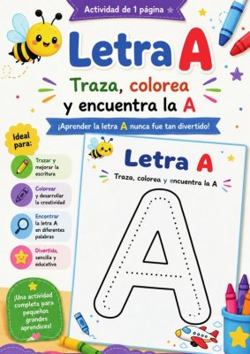 Actividad de la Letra A