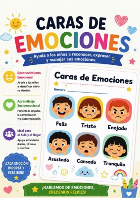 Caras de Emociones