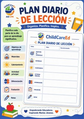 Plan Diario de Lecci&oacute;n: Organiza, Planifica, Inspira
