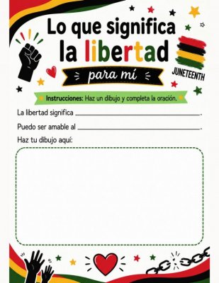 Lo Que Significa la Libertad Para M&iacute;: Juneteenth