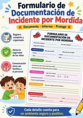 Formulario de Documentaci&oacute;n de Incidente por Mordida