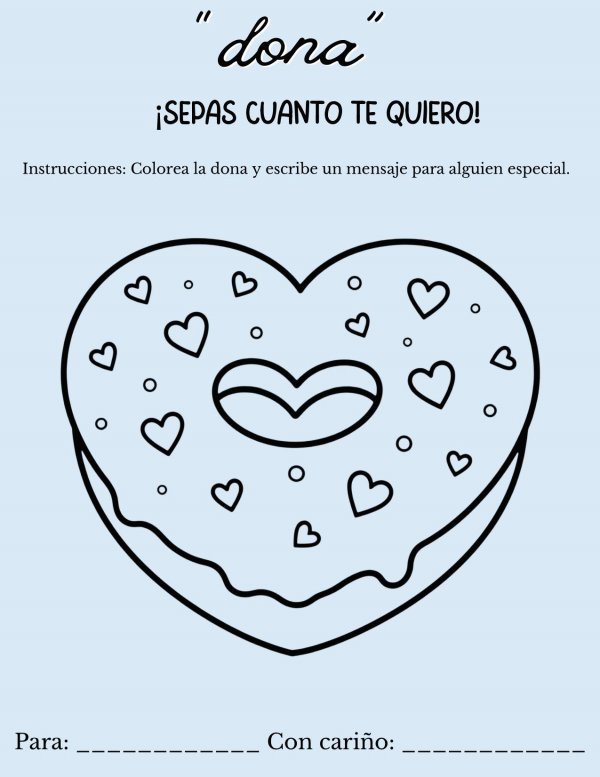 "Dona" que Sepas Cu&aacute;nto Te Quiero