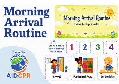 Morning Arrival Routine Cards