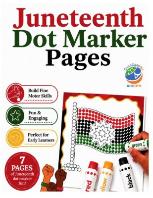 Juneteenth Dot Marker Workbook